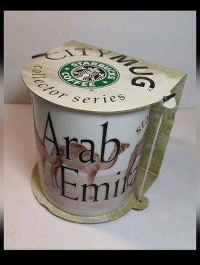 Starbucks Coffee UNITED ARAB EMIRATES City Mug Collector Series New in Box 16 Oz